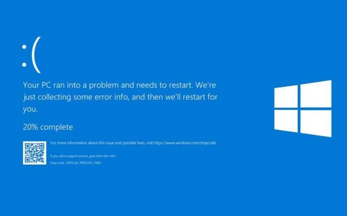 Microsoft aposenta a famosa ‘tela azul da morte’ do Windows

