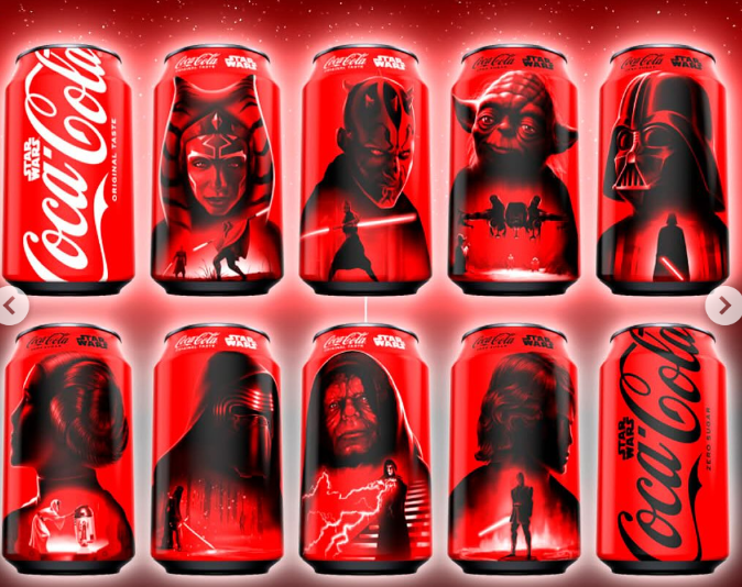 Coca-Cola lança campanha inspirada no universo de Star Wars