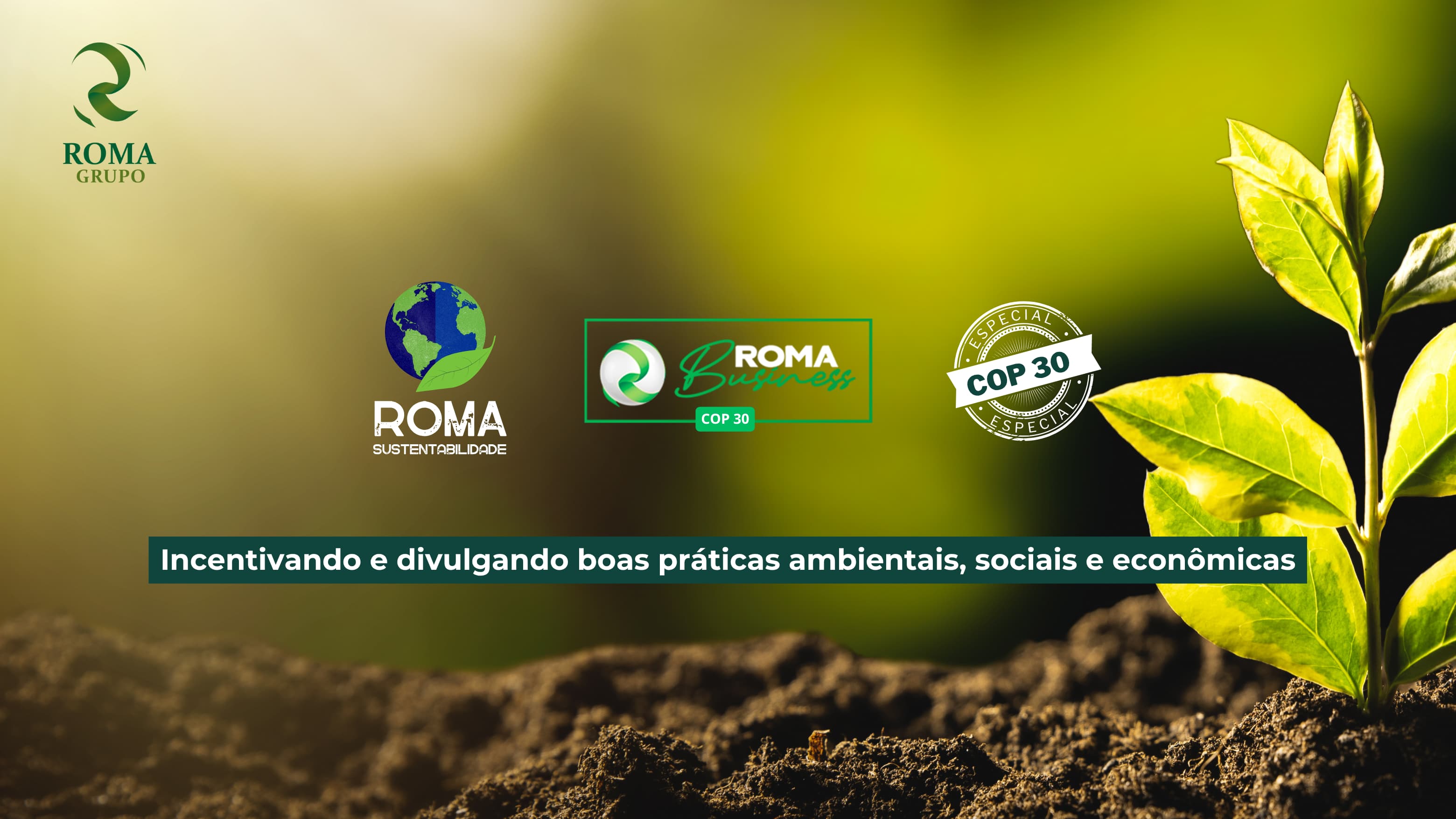 Roma Sustentabilidade foi escolhido como único case do norte.