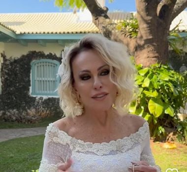 Imagem - Ana Maria Braga se casa com Fábio Arruda pela 2ª vez com festa na sua fazenda