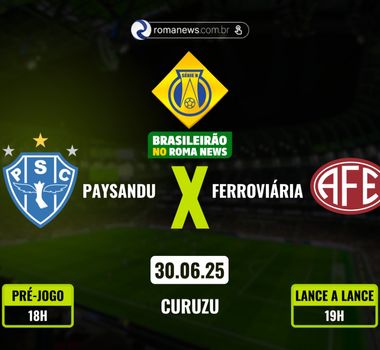 Imagem - Paysandu recebe a Ferroviária para engatar a terceira vitória seguida na Série B