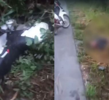 Imagem - Vídeo: motociclista fica gravemente ferido em estrada perto de Irituia, no Pará