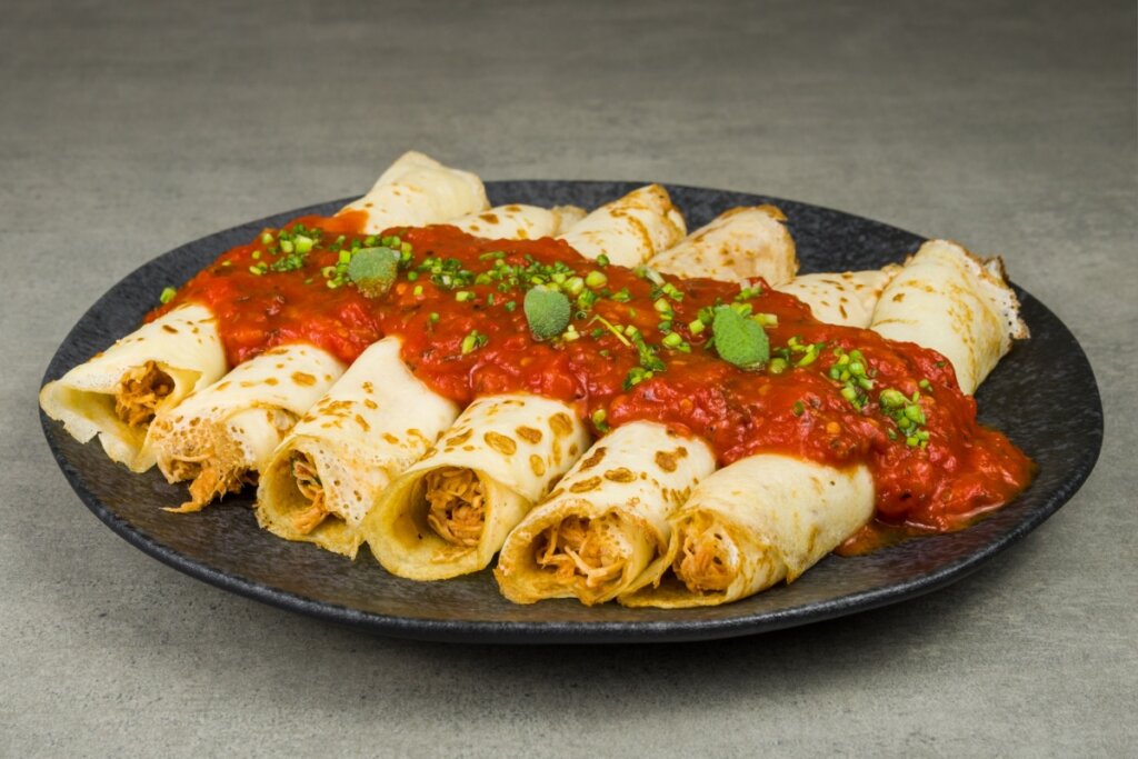 Panqueca de frango (Imagem: ThiagoSantos | Shutterstock)