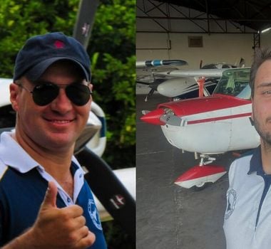 Imagem - Instrutor de voo e aluno morrem em queda de avião de pequeno porte no interior de SP