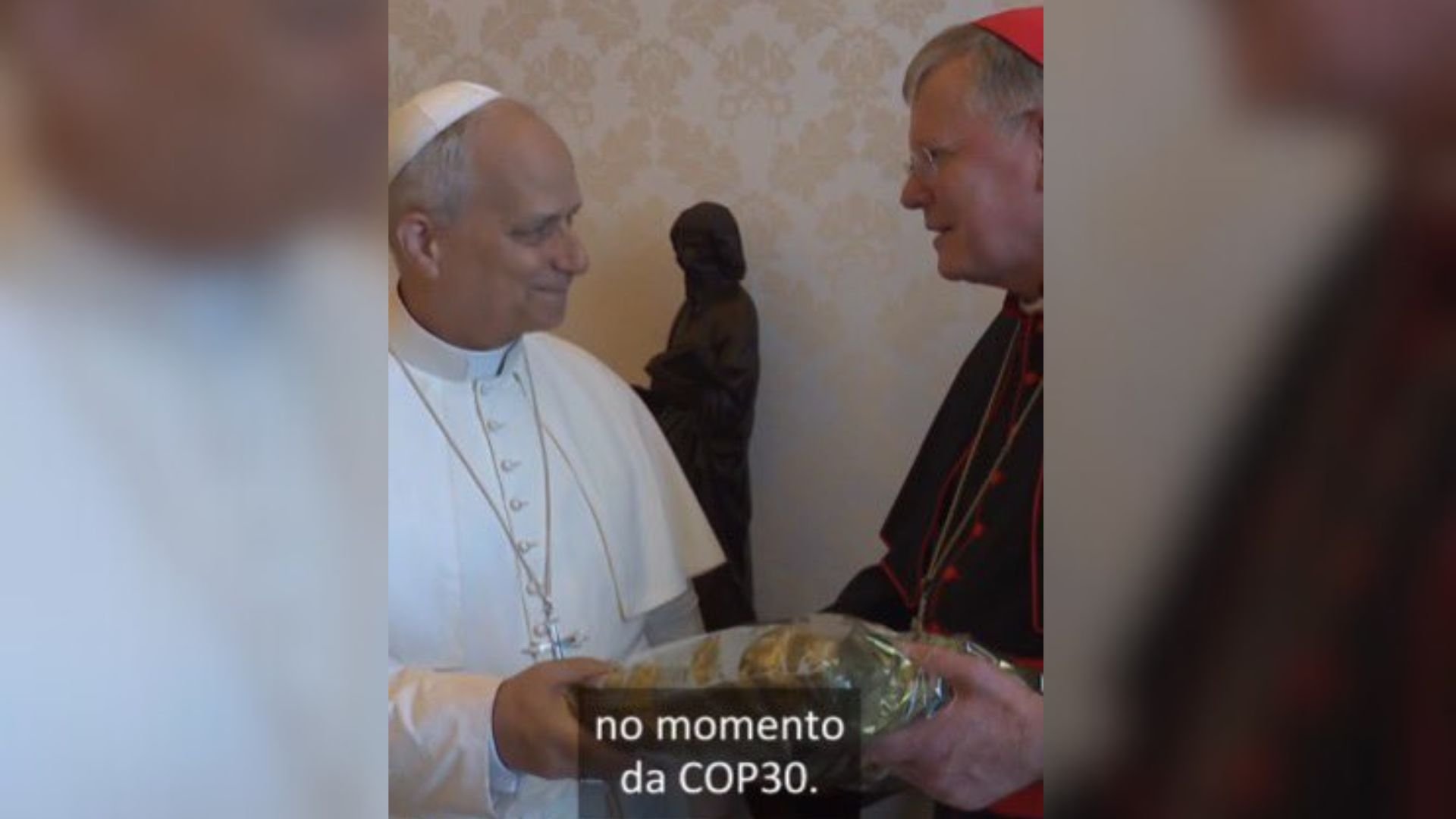Papa Leão XIV recebe convite oficial para participar da COP30 em Belém