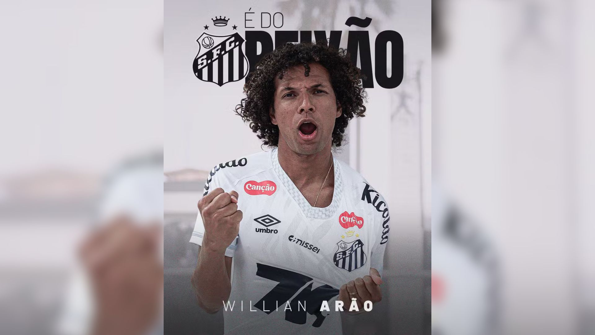 Imagem - Santos confirma contratação de Willian Arão para reforçar o meio-campo