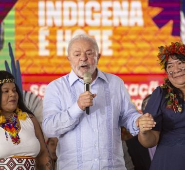 Imagem - ‘Se for preciso comprar, a gente tem dinheiro para comprar terra’, disse Lula sobre marco temporal
