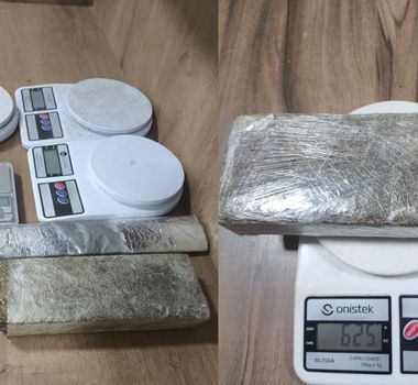 Imagem - Polícia Militar apreende drogas e materiais usados no tráfico durante patrulhamento em Parauapebas