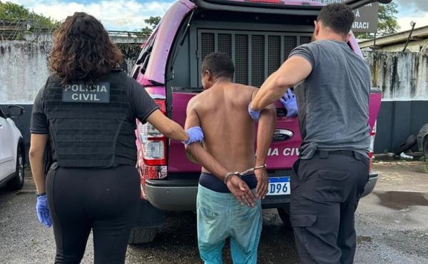 Homem é preso por ameaçar matar mulher com faca em Icoaraci, distrito de Belém