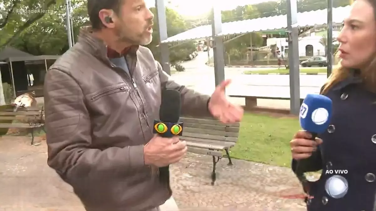Imagem - Briga ao Vivo: Record registra BO e promete ação judicial contra repórter da Band