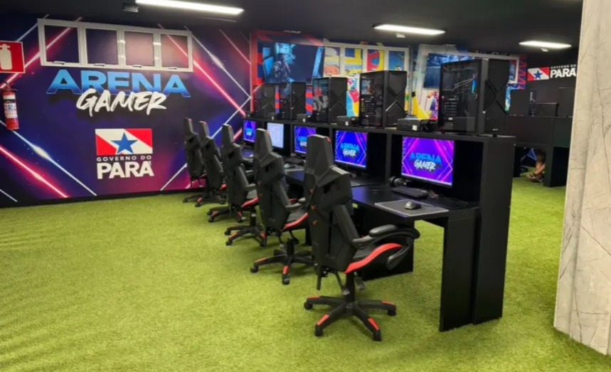 Seel abre inscrições para colônias de férias na Arena Gamer, no Mangueirão, em Belém.