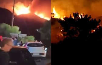 Cerca de 1.500 pessoas são retiradas de casa após incêndio de grandes proporções, na Grécia