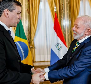 Imagem - Lula e Santiago Peña conversam sobre caso de espionagem da Abin