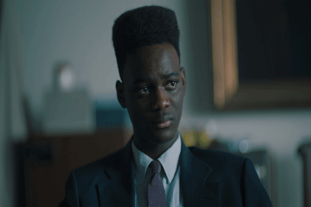 A minissérie &#8220;Olhos que condenam&#8221; mostra os desdobramentos da acusação injusta contra um grupo de adolescentes negros (Imagem: Reprodução digital | Netflix)
