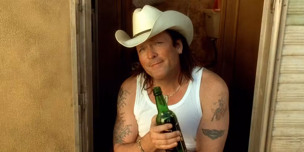 Michael Madsen, em cena de Kill Bill 2 . 