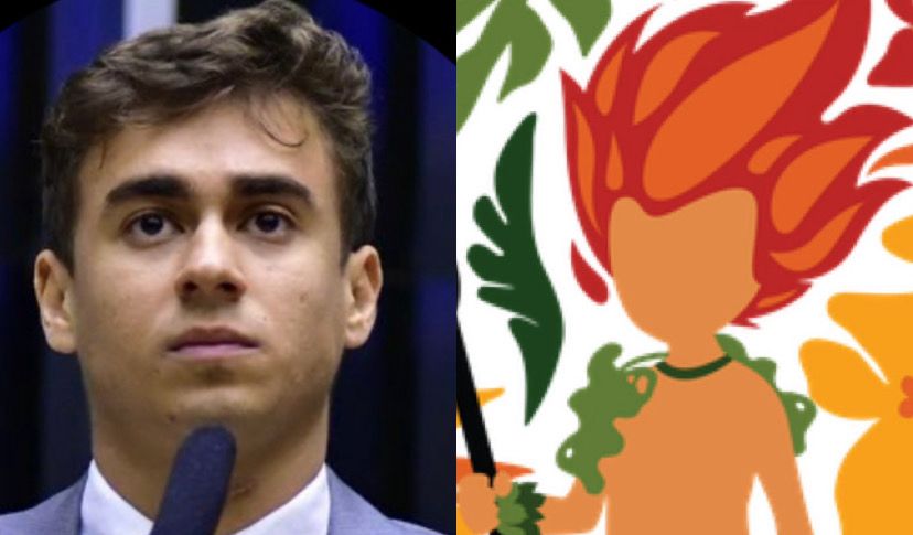 Imagem - Nikolas Ferreira usa mascote da COP30 para fazer crítica ao governo federal