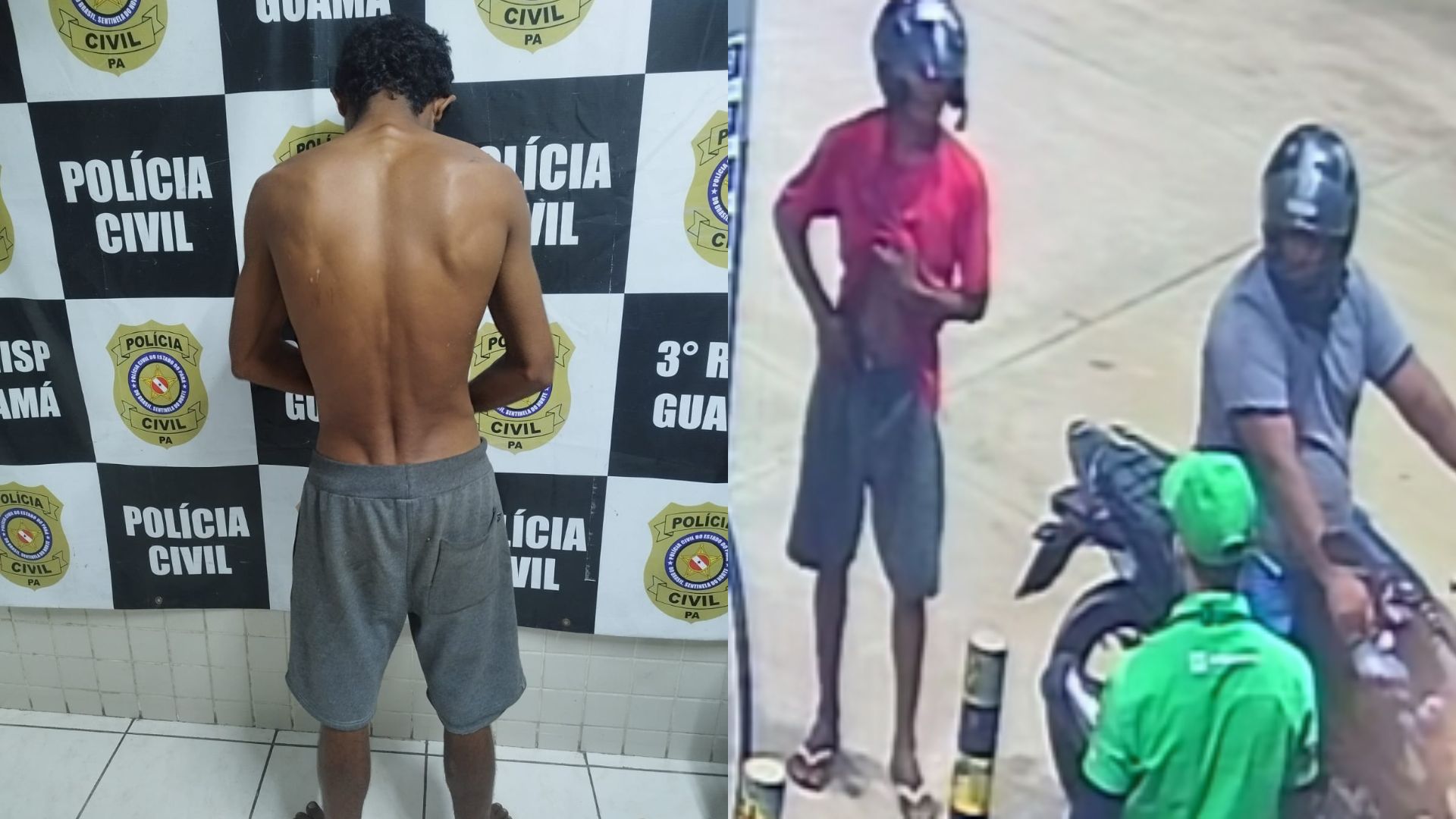 Suspeito de assaltar três postos em Castanhal é preso após operação da Polícia Civil