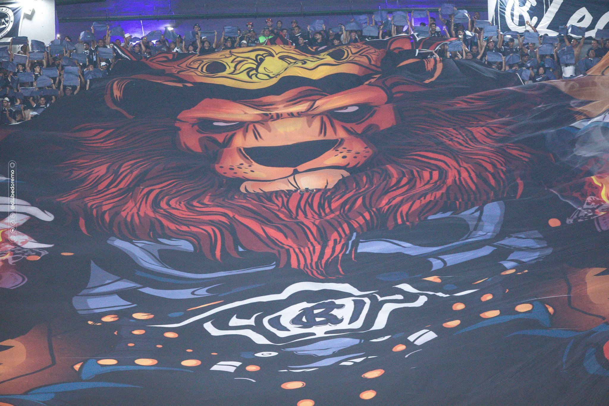 Torcida azulina lota o Mangueirão - 