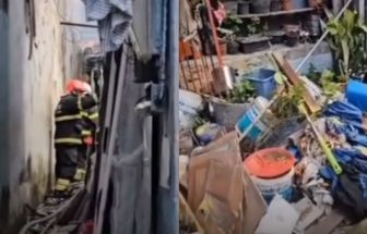 Incêndio atinge vila de casas no bairro do Marco, em Belém