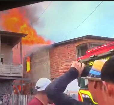 Imagem - Vídeo: fogo consome casas e criança morre em incêndio no Marajó