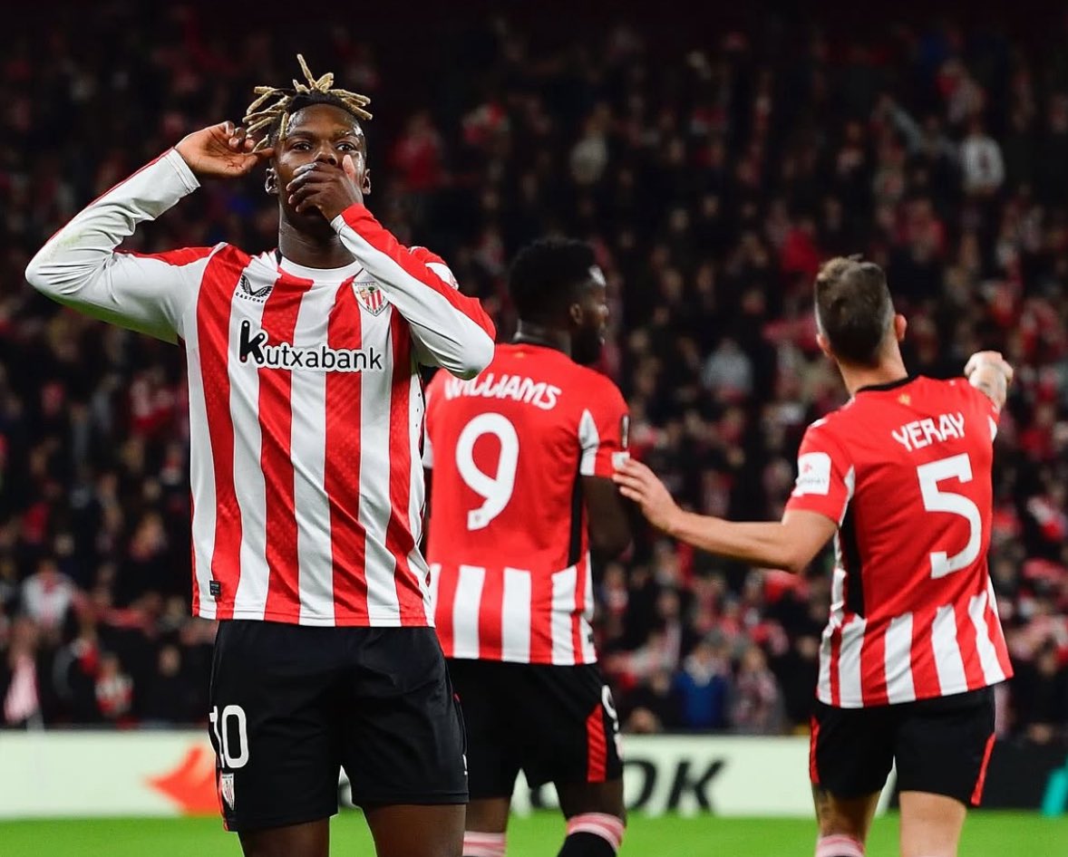 Nico continua no Athletic Bilbao - 