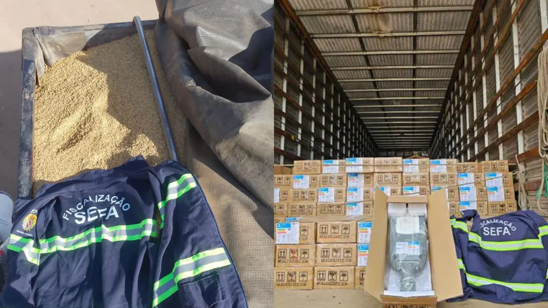 Operação no Araguaia retém cargas avaliadas em mais de meio milhão de reais