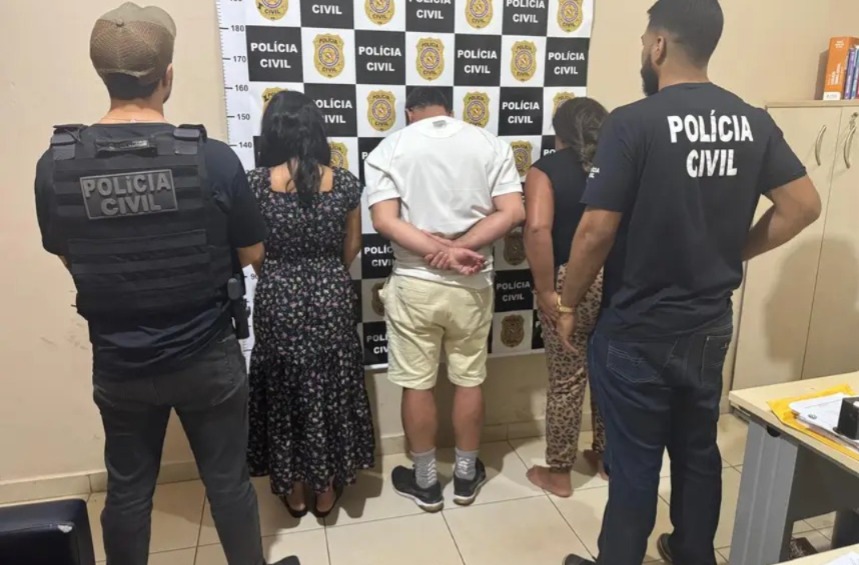 Trio é preso por tráfico de pessoas com fins de adoção ilegal no Pará.