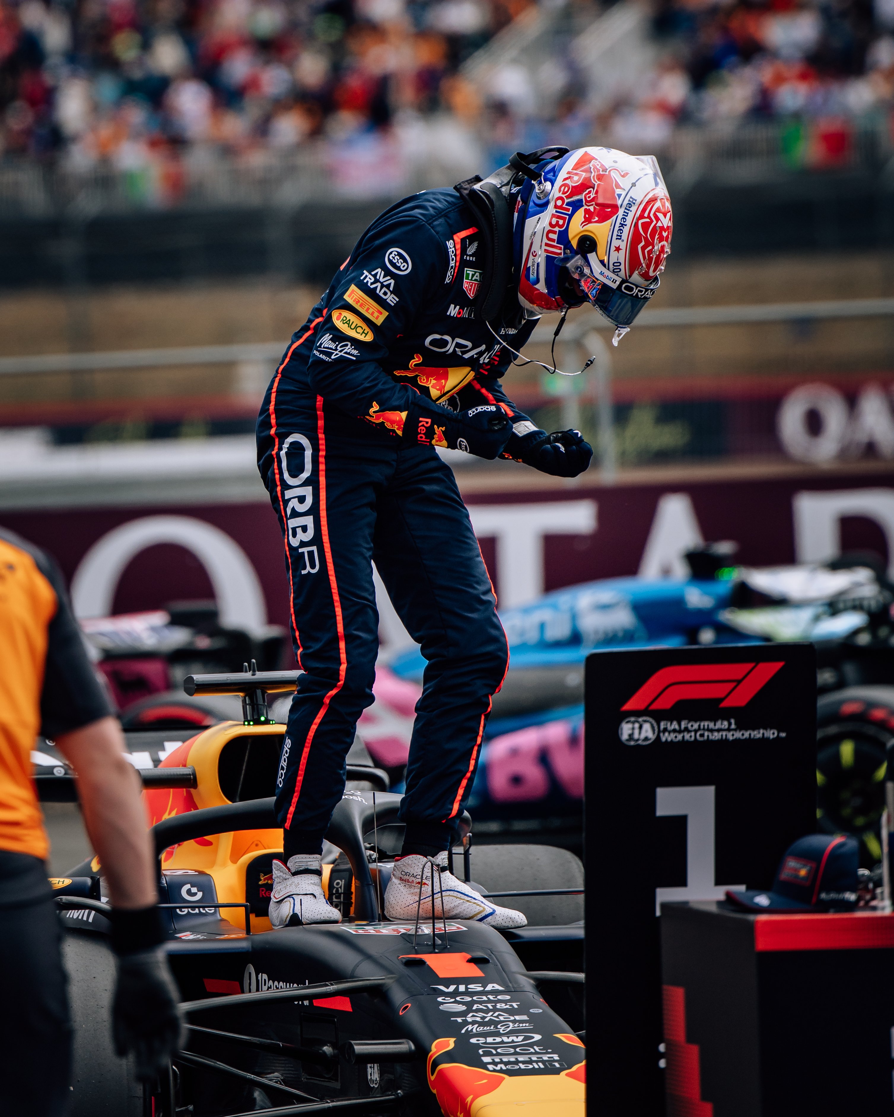 Esta foi a pole de número 44 de Verstappen na carreira