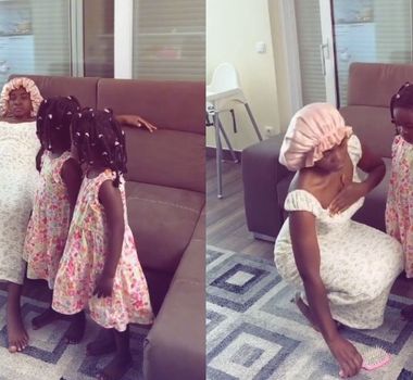 Imagem - Mãe ensina boas maneiras às filhas e viraliza com lições de postura e elegância; assista