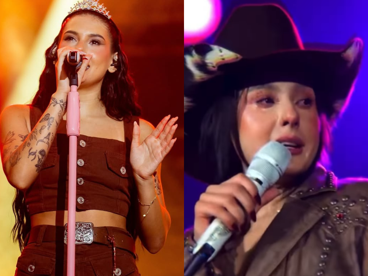 Imagem - Emocionada, Ana Castela rebate rumores de pausa na carreira durante show