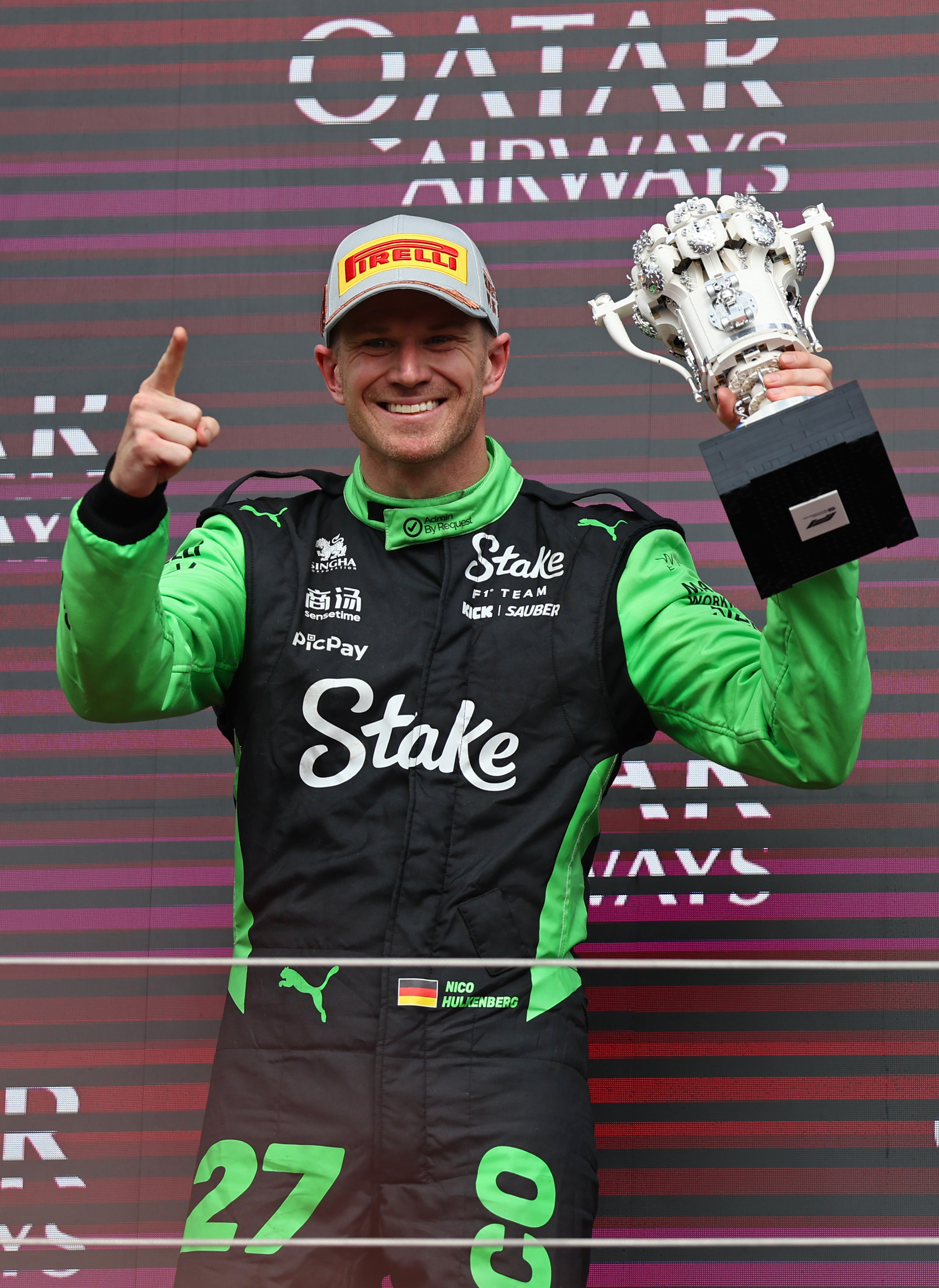 Após 13 temporadas de espera, Hullkenberg teve o primeiro pódio da carreira
