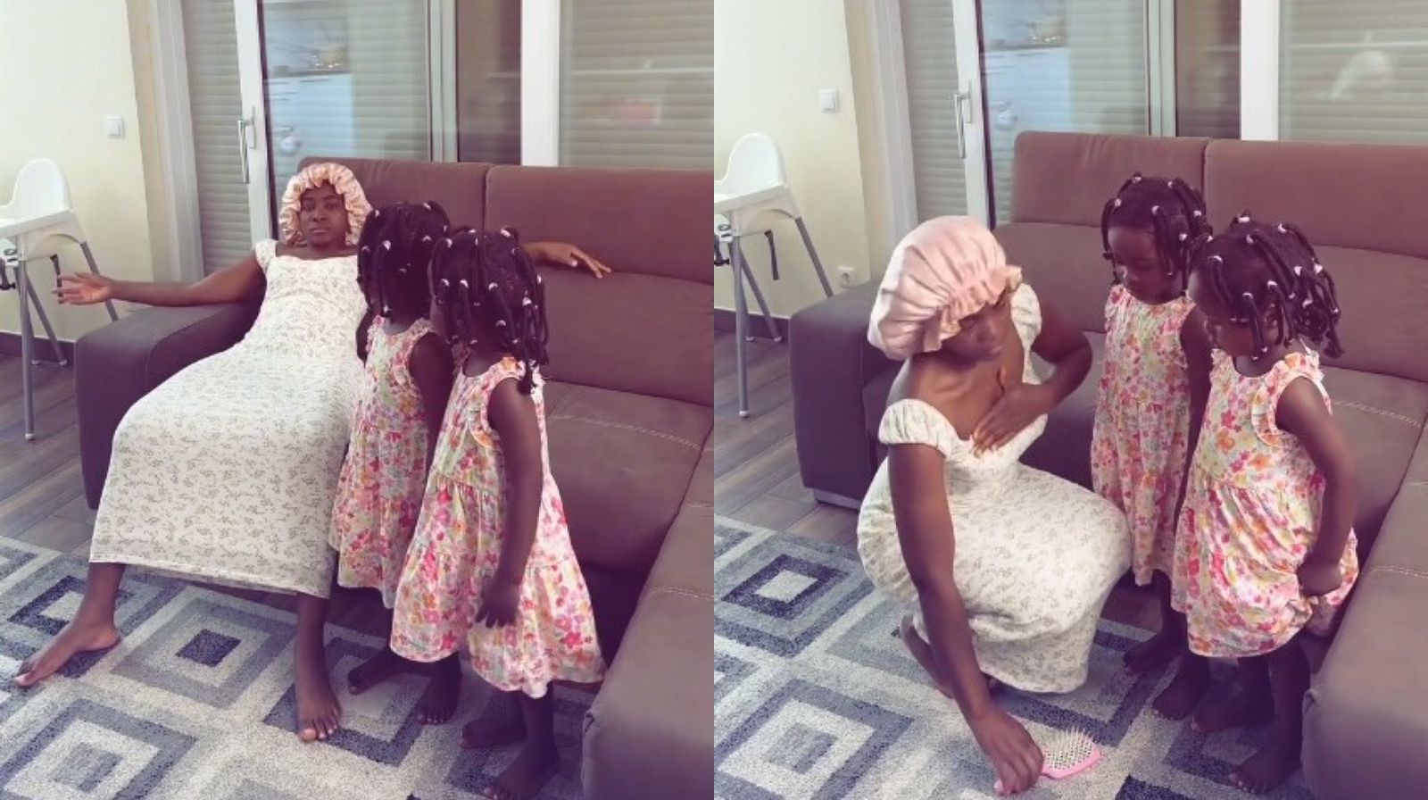Mãe ensina boas maneiras às filhas e viraliza com lições de postura e elegância