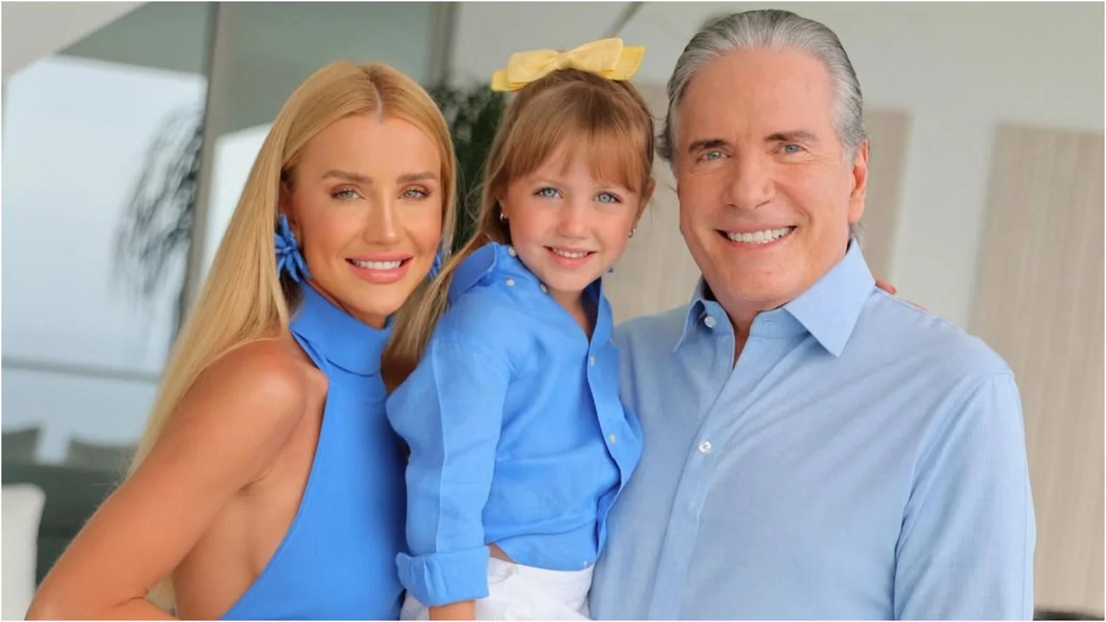 Imagem - Roberto Justus e esposa repudiam ataques à filha de 5 anos e tomam medidas legais