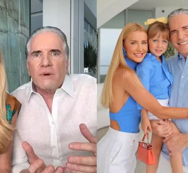Imagem - Roberto Justus e Ana Paula reagem a ameaças contra filha de 5 anos após post com bolsa de R$ 14 mil; assista