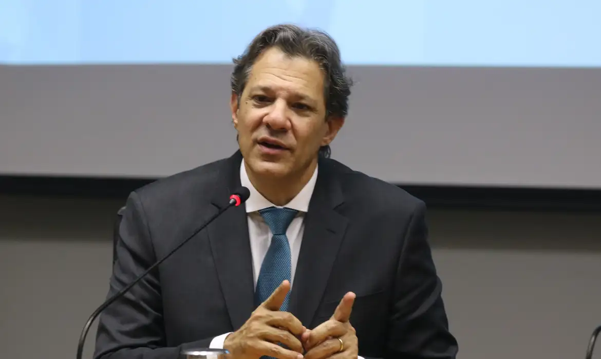Ministro da Fazenda, Fernando Haddad.
