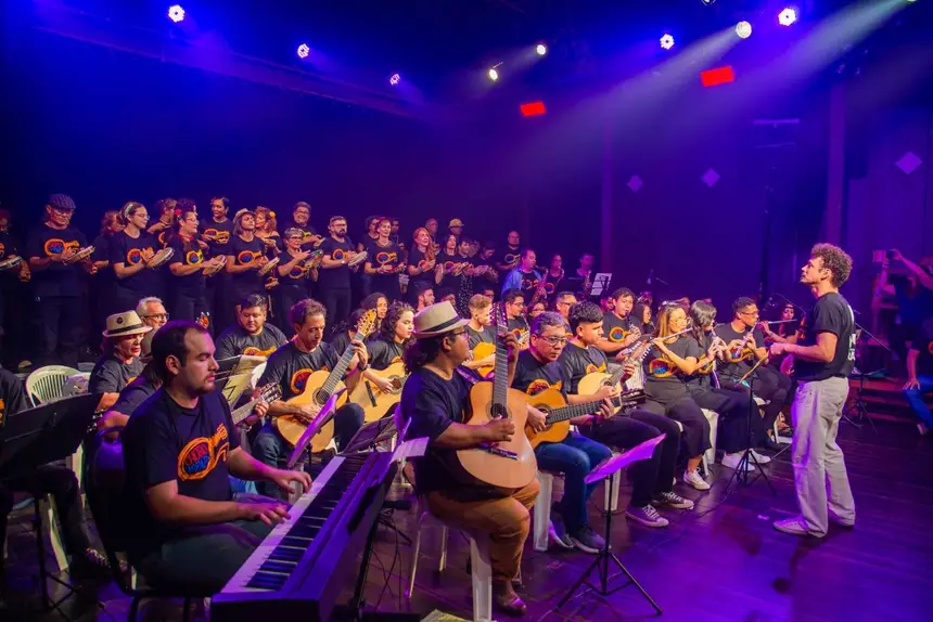 O concerto celebra 19 de anos de atividades do projeto -