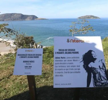 Imagem - Placa em homenagem a Juliana Marins é inaugurada no Rio de Janeiro