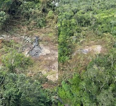 Imagem - Dois indígenas morrem em queda de helicóptero na Terra Yanomami, em Roraima