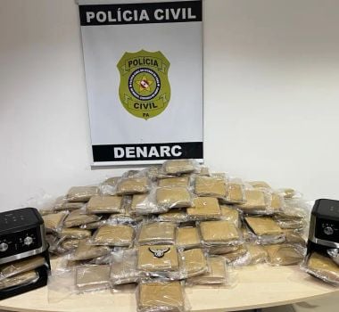 Imagem - Tráfico gourmet? Polícia encontra 152 kg de drogas dentro de air fryers em Belém
