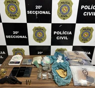 Imagem - Operação em Parauapebas apreende drogas, armas e prende integrantes de facção