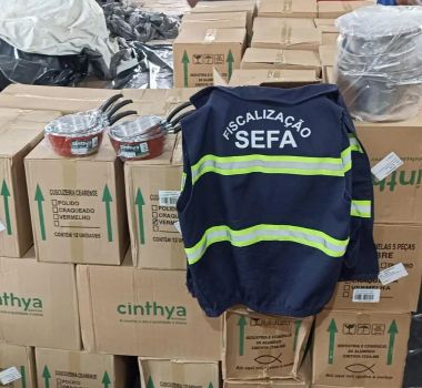 Imagem - Carga quase 400 caixas de panelas e frigideiras é apreendida no Pará