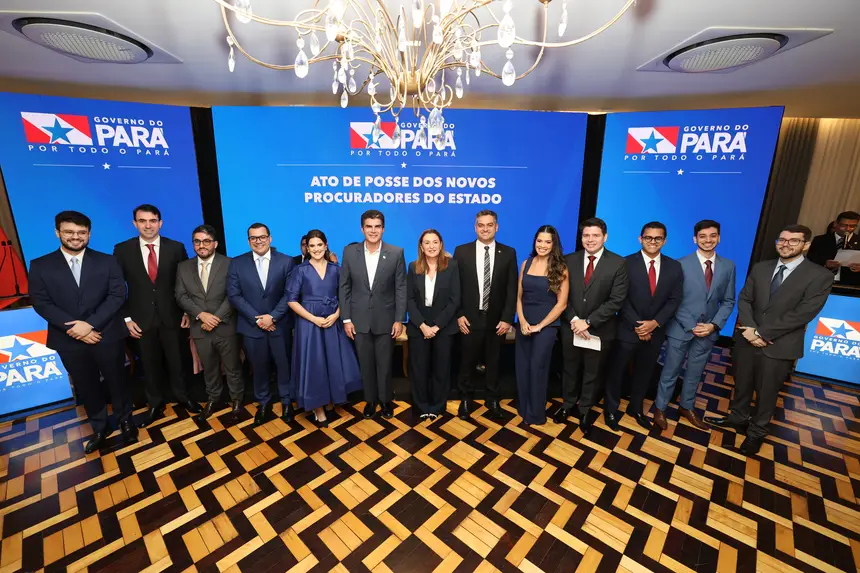 Imagem - Governo do Pará empossa dez novos procuradores do Estado