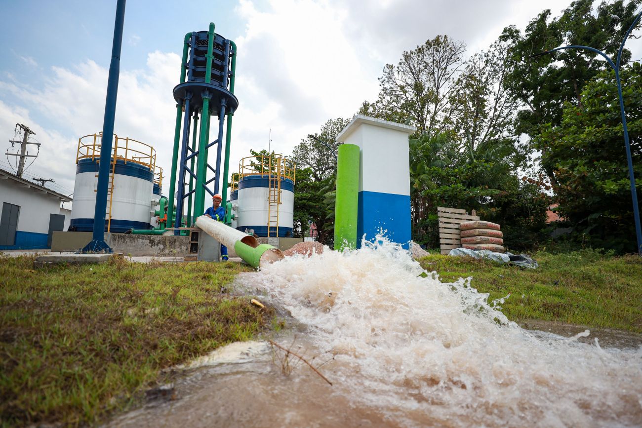 Imagem - Cosanpa garante abastecimento de água nos balneários do Pará