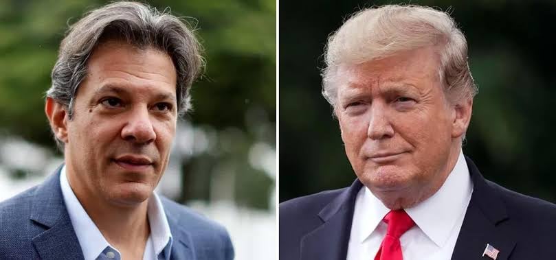 Haddad também comentou as ameaças de Trump ao Brics, grupo que reúne Brasil, Rússia, Índia, China e África do Sul

