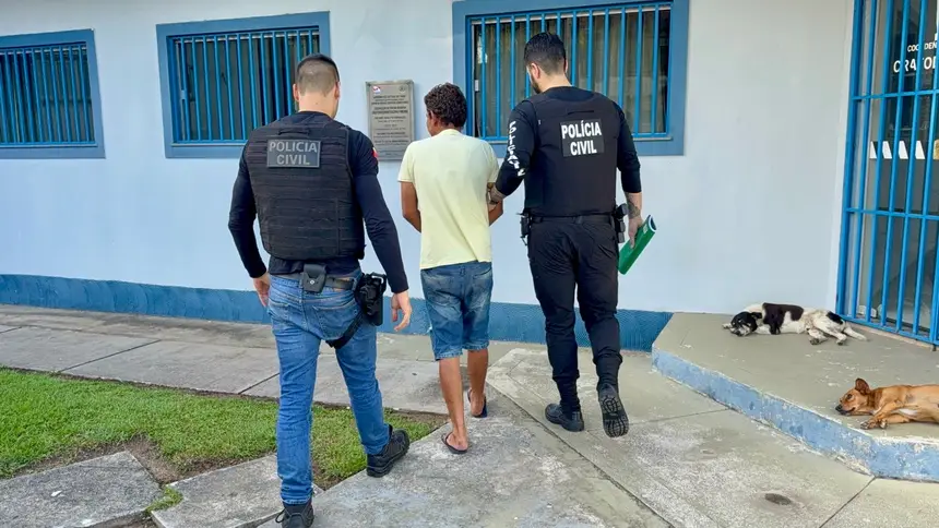 Imagem - Polícia prende suspeito de estuprar criança em Belém; avó da vítima teria ocultado prova