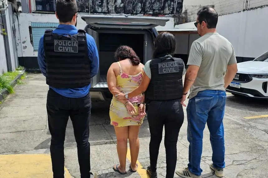 Mulher é presa após roubar quase R$ 10 mil de idosa acamada em Belém - 
