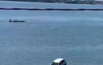 Vídeo: carro cai no Rio Tocantins, em Marabá, no Pará