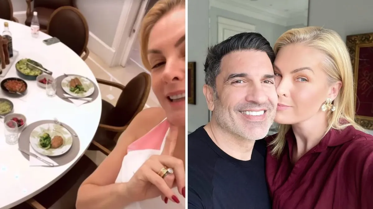 Ana Hickmann prepara refeição especial para Edu Guedes após alta - 