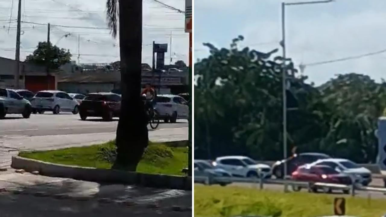 Engarrafamento na BR-316 sentido Belém/Marituba - 