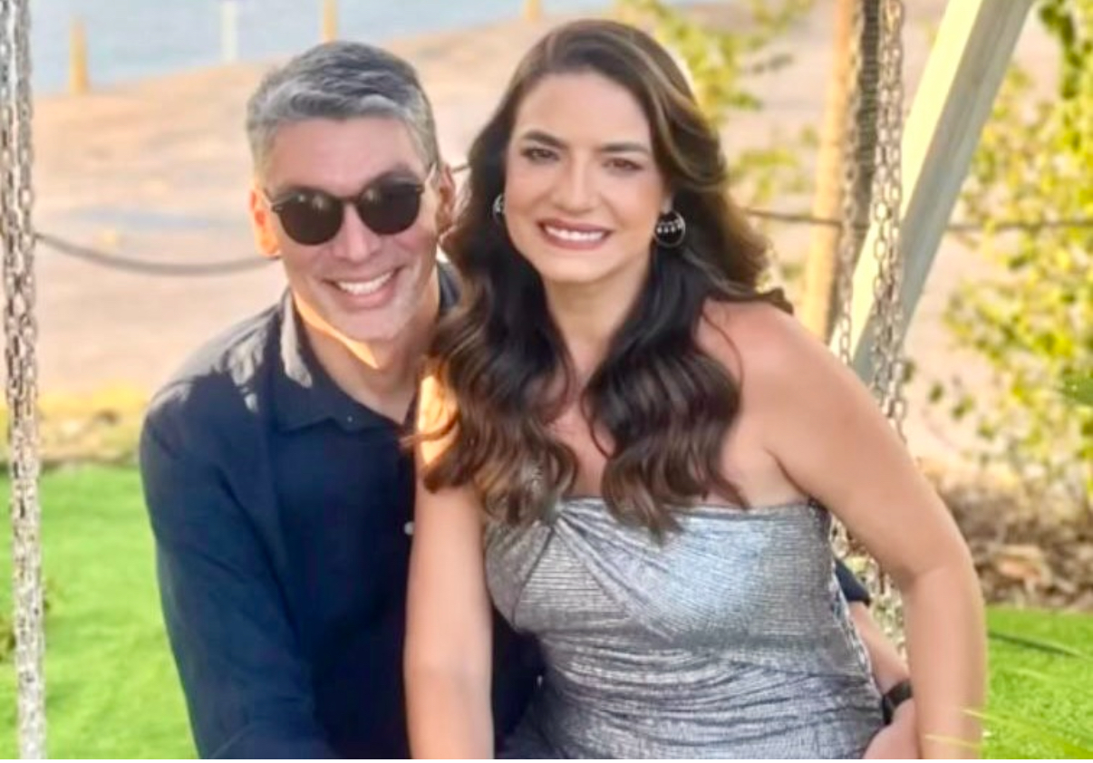 Paula Brasil Rocha e o marido, Lula Rocha